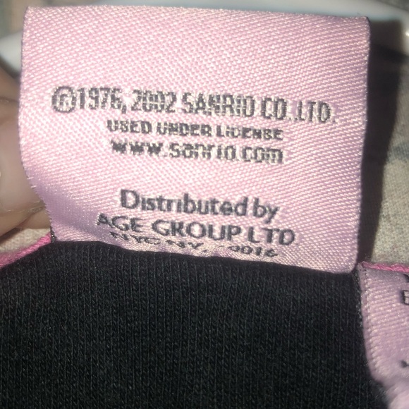 COPY - HELLO KITTY SANRIO WOMENS TANK TOP SIZE MEDIUM PINK BLACK AND WHITE KAWA… - Picture 4 of 11